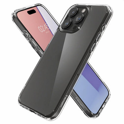 Spigen Ultra Hybrid Case Apple iPhone 15 Pro Max (Crystal Clear) ACS06565 - Casebump