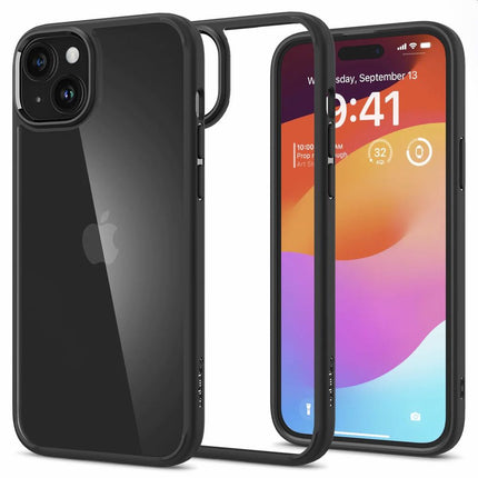 Spigen Ultra Hybrid Case Apple iPhone 15 Plus (Matte Black) ACS06657 - Casebump