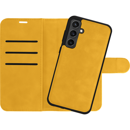 Samsung Galaxy A15 / A15 5G Detachable Wallet Case 2-in-1 - Yellow - Casebump