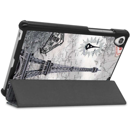 Lenovo Tab M8 3rd Smart Tri-Fold Case (Eiffel Tower) - Casebump