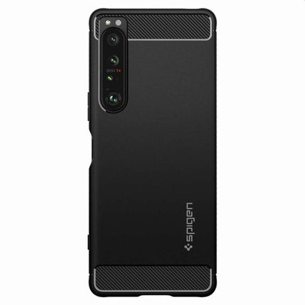 Spigen Rugged Armor Case Sony Xperia 1 IV (Black) ACS04550 - Casebump