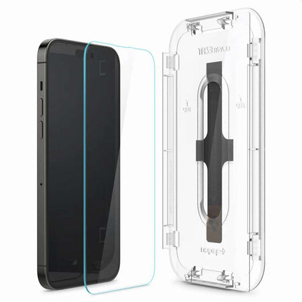 Spigen Glass Apple iPhone 14 Pro Max Met Montage Frame EZ FIT - 2 Pack AGL05202 - Casebump