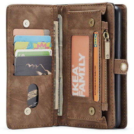 CASEME Samsung Galaxy A51 Vintage Portemonnee Hoesje - Brown - Casebump