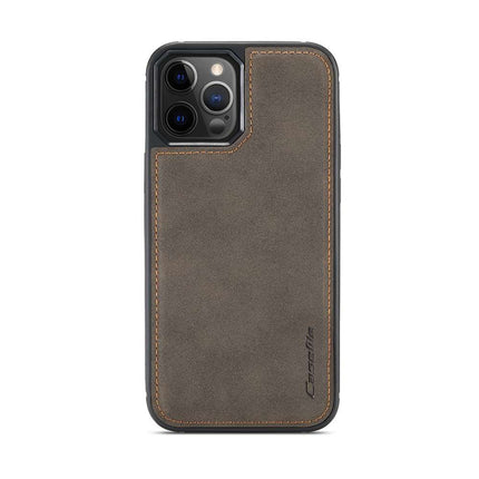 CASEME iPhone 13 Pro Max Luxe Multi Portemonnee Hoesje - Brown - Casebump