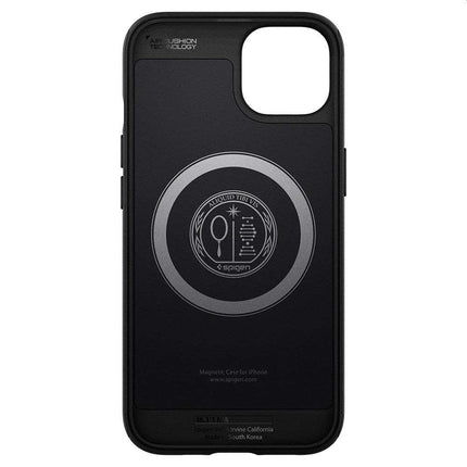 Spigen Apple iPhone 13 Mag Armor Case (Black) MagFit ACS03546 - Casebump