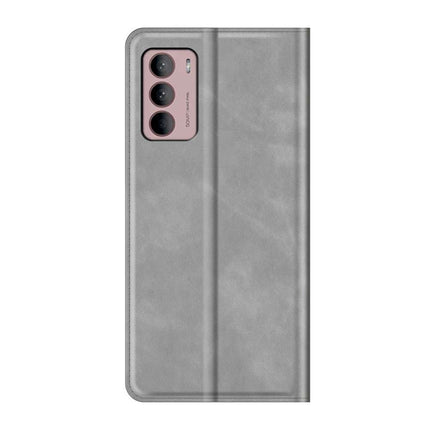 Motorola Moto G42 Wallet Case Magnetic - Grey - Casebump