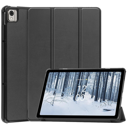 Nokia T21 Smart Tri-Fold Case (Black) - Casebump