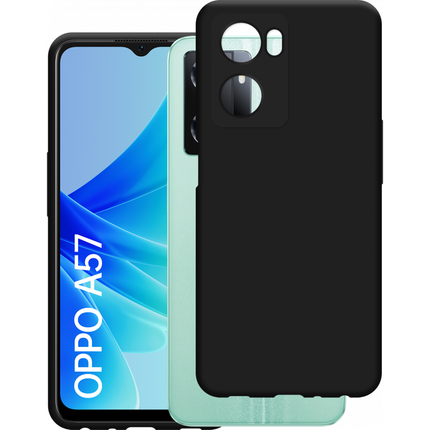 Oppo A57 Soft TPU Case (Black) - Casebump