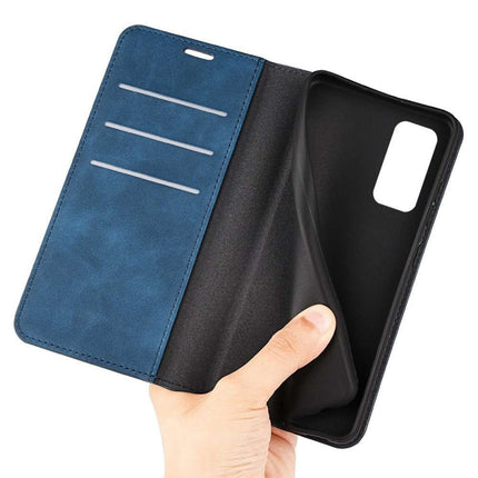 Samsung Galaxy M13 Wallet Case Magnetic - Blue - Casebump