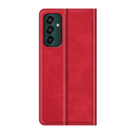 Samsung Galaxy M13 Wallet Case Magnetic - Red - Casebump