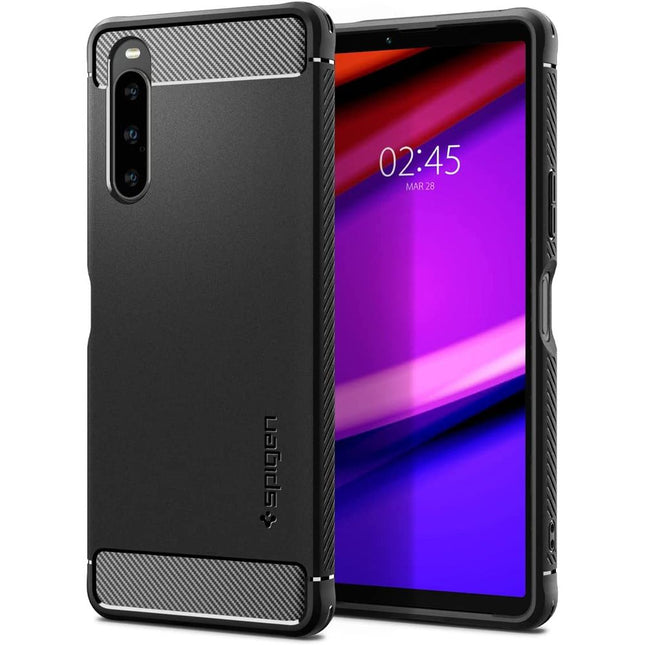 Spigen Rugged Armor Case Sony Xperia 10 V (Black) ACS06202 - Casebump