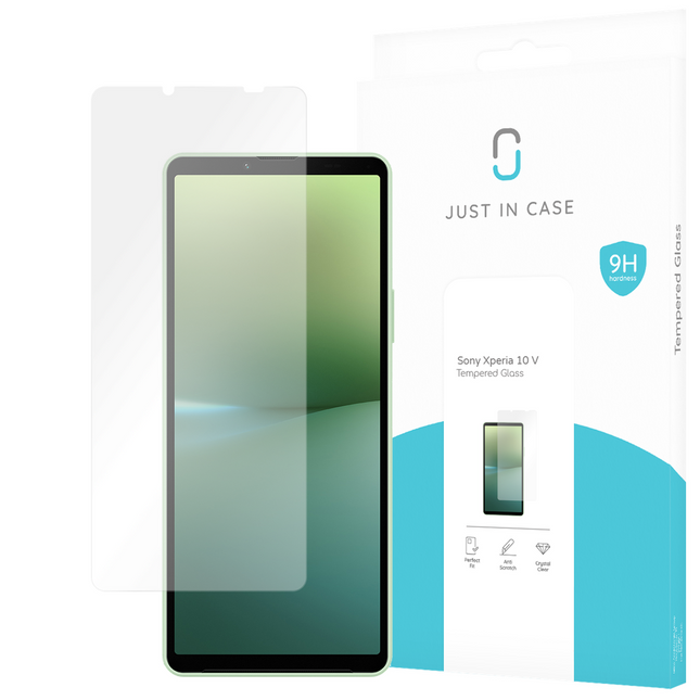 Sony Xperia 10 V Tempered Glass -  Screenprotector - Clear - Casebump