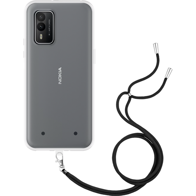 Nokia XR21 Necklace TPU Case - Clear - Casebump