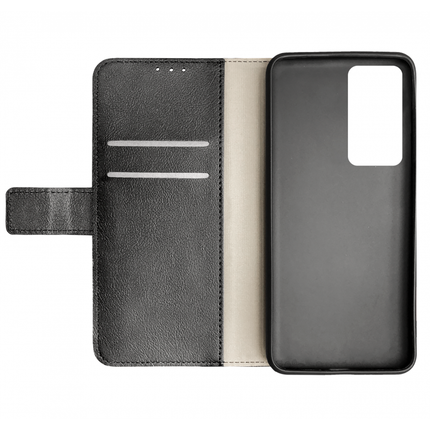 Poco F4 Wallet Case (Black) - Casebump