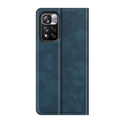 Xiaomi Redmi Note 11 Pro+ Wallet Case Magnetic - Blue - Casebump